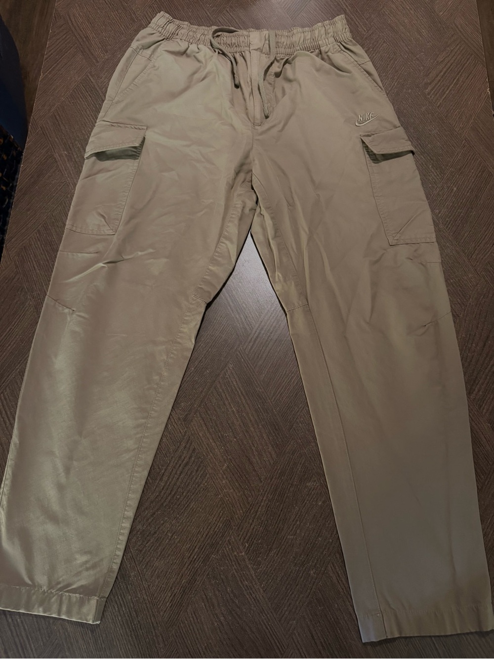 Nike Sportswear Club Men's Woven Cargo Utility Pants Khaki Size L DD5207-208